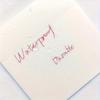 200 Sheets of Transparent Sticky Notes Can Be Used for Notes Multiple Times Made of Waterproof Plastic