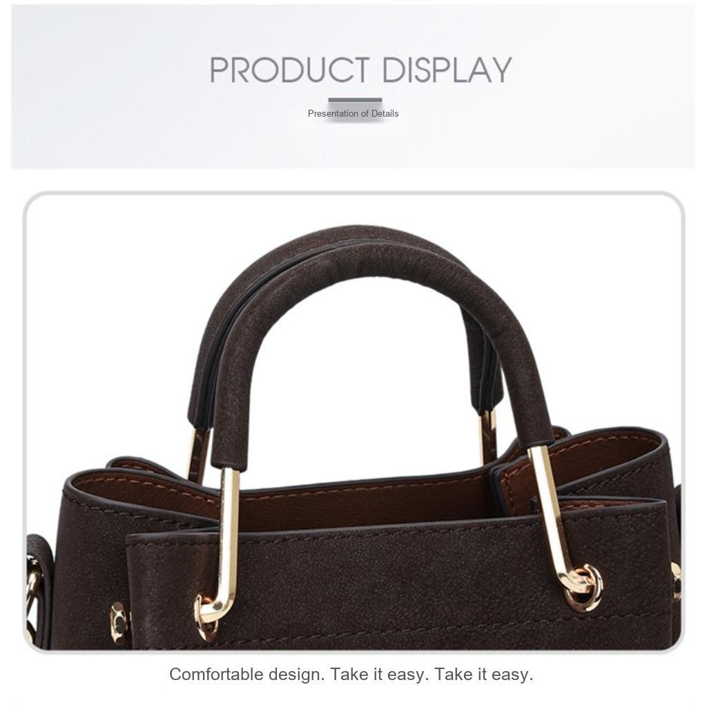 Handbag Women Milled fabric Detachable Shoulder Strap Daily Commute