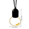 Car Retro Light Bulb Atmosphere Ambient Light Interior Rearview Mirror Pendant Decor Flat Acrylic Decoration Car Styling