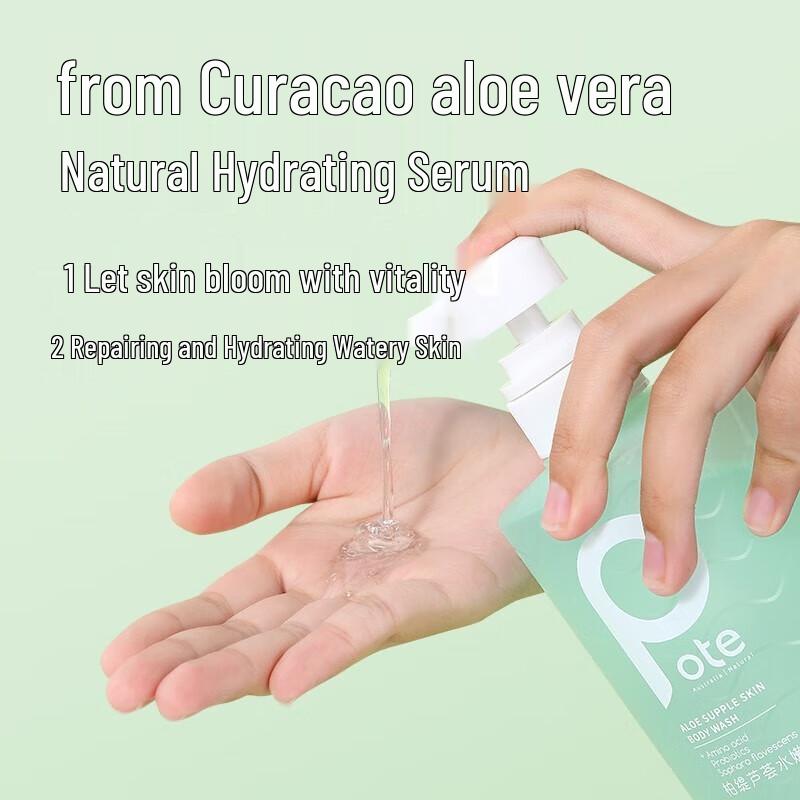 Pote Aloe Vera Hydrating & Moisturizing Body Wash
