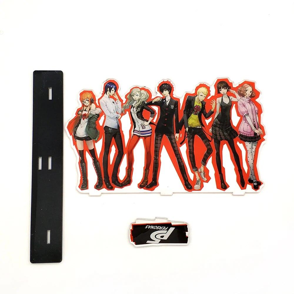 Persona5 P5 Hero Ryuji Anne Yusuke Family Acrylic Stand Standee Toy Figure
