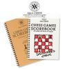 Bilingual Chess Game Record Book