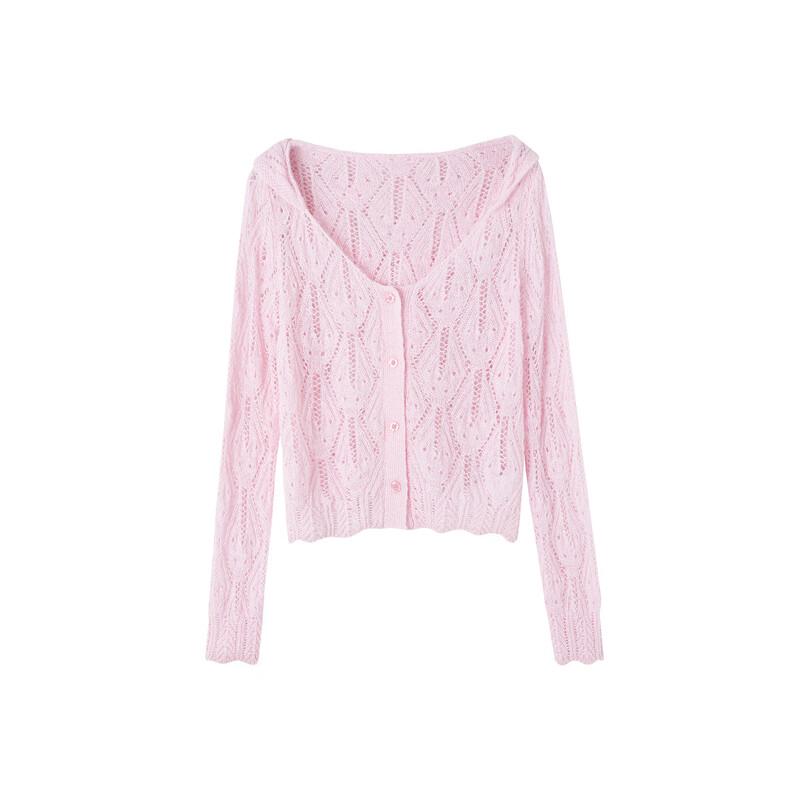 Women's Wool Blend Cable Knit Cardigan