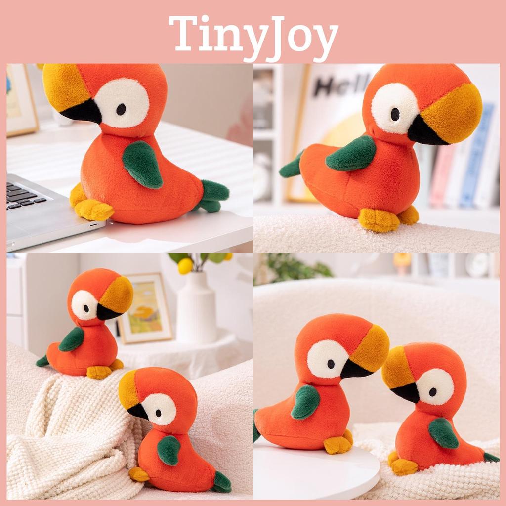 Parrot Colorful Birds Plushtoys Stuffed Animals Souvenirs Ornaments Festivals