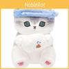 Mofusand Shark Cat Worker Series Plush Doll Working Cat Ornament Cotton Pp