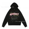 Sp5der Streetwear Hoodie Couples Unisex Oversized Cotton Pullover Sweatshirt Winter Casual Hip Hop