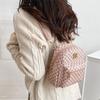 Mini Backpack Crossbody Bag Plaid Women Shoulder Phone Purse  Trendy