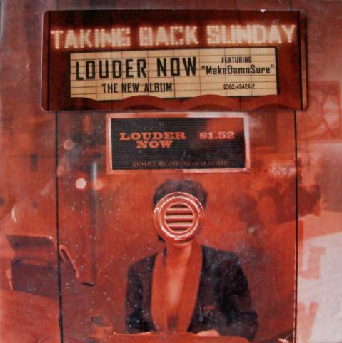 

CD TAKING BACK SUNDAY - Louder Now 9362494242,4942 Warner Bros. Re 2006 Europe Rock Used