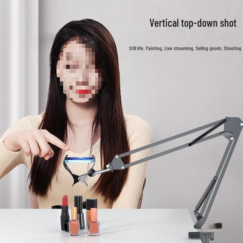 Adjustable Desktop Phone Holder: Bedside TV Arm for Dorms and Streaming