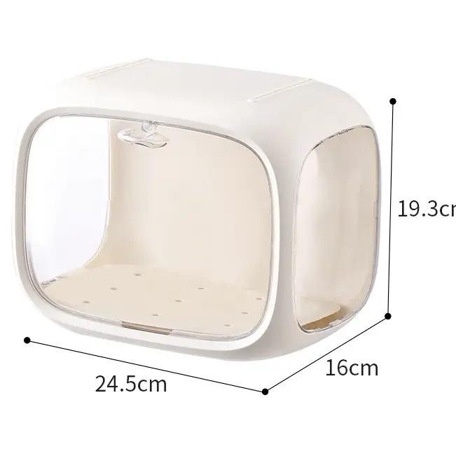 Espositore a cremagliera in acrilico per capsule: Armadietto per Riporre Figure Blind Box