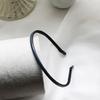 Headband Anti-Slip Plastic Thin Hair Hoop with Curved Design Stable Fit No Pressure Makeup Hair Hoop Hair Accessory