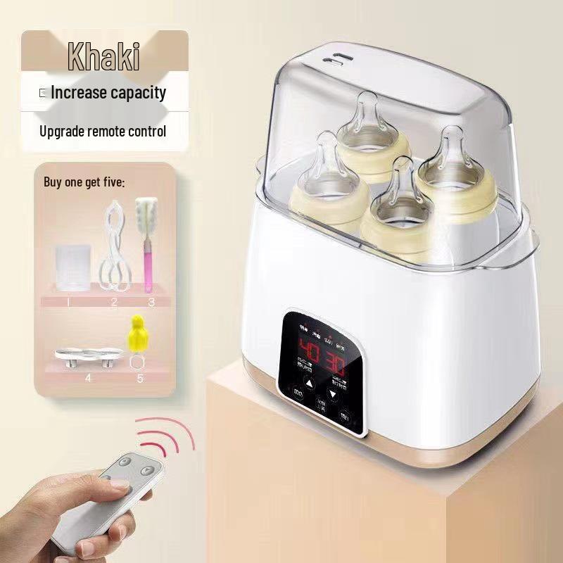 

Подогреватель для детских бутылочек и молока 2-в-1 с термостатом и стерилизатором хаки