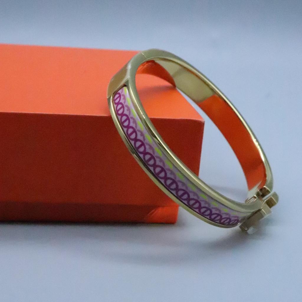 H Enamel Bracelet Classic High Quality