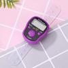 1PCS Mini Stitch Marker and Row Finger Counter LCD Electronic Digital Tally Counter for Sewing Knitting Weave Tool