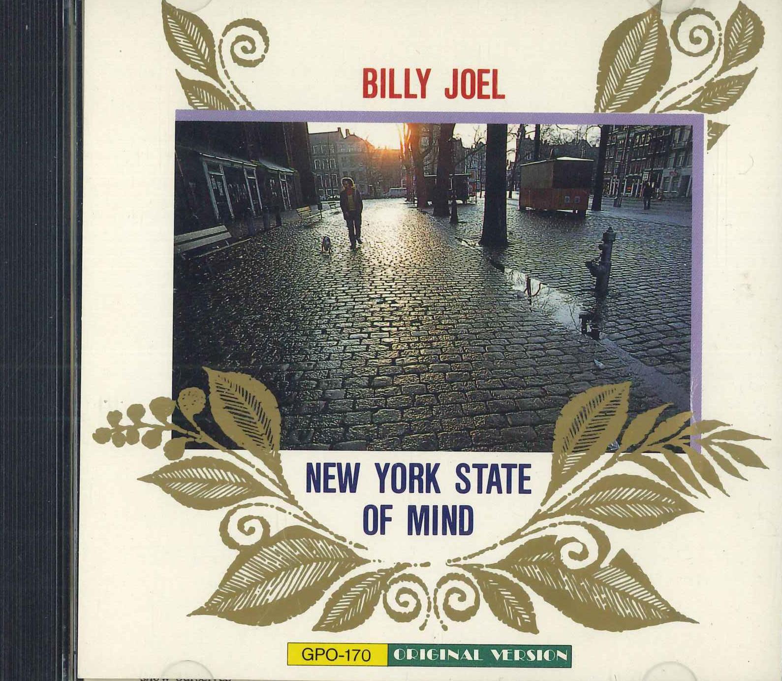 

CD БИЛЛИ ДЖОЭЛ - New York State Of Mind GPO170 GPO Япония Рок Б/У