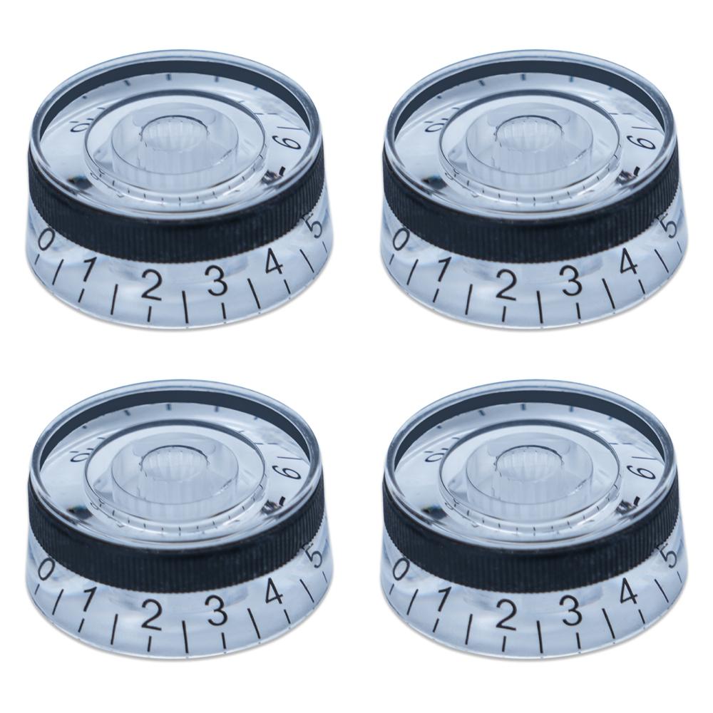 3pcs/4pcs Electric Guitar Knobs Speed Volume Tone Control Knobs Compatible for LP Style Electric Guitar Parts Replacem