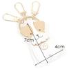 Kitamura NH0865 Women's Jack Russell Terrier Key Chain, Stand and Move Face, White/Camel, 90611 One Size