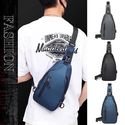 Multi-functional Men Crossbody Bag Waterprof Shoulder Bag Travel Hiking Camping Sling Pack Messenger Chest Bag For Male