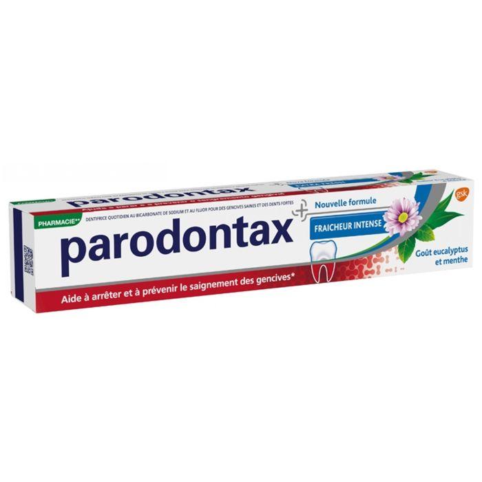 Dentifrice - Parodontax - Fraîcheur Intense - 75ml - Fluor - Anti-saignement des gencives
