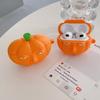 Personality Funny Pumpkin Suitable for AirPods 1 Generation Protective Cover Second Generation 1 Generation Pro1 Apple Bluetooth Headset Soft Case