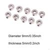 10 Pieces Airplane Model Wheel Clamps RC Landing Gear Stoppers Accessories Alloy Reliable