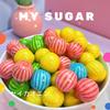 Seikaoen Watermelon Gum 1600 Roses Refill Gumball Bublle Gum Bubblegum Random Set Overseas Sweets Asmr Snack Balloon Strawberry Pineapple (approx.