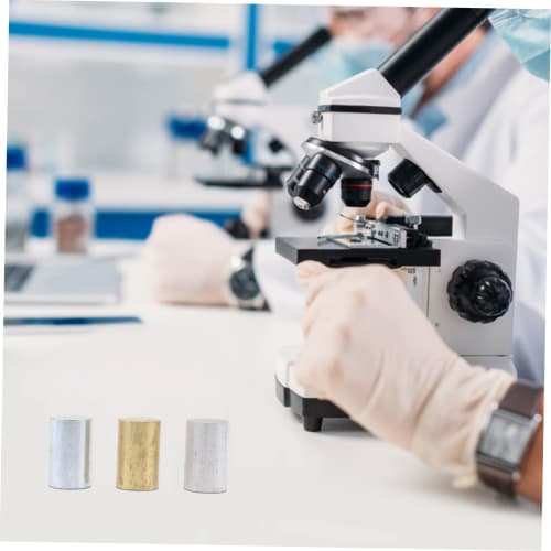 PLAFOPE 1 Set Copper, Iron, and Aluminum Density Cylinder Kit for Specific Gravity and Gravity Experiments