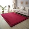 Thick Solid Color Rectangular Carpet For Living Room Ckildren Bedroom Play Rug Bay Window Soft Mat Baby Anti-fall Crawling Pads
