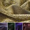 Elastic Glitter Fabric Starry Sky Soft Shiny Yarn Fabric Diy Sewing Dress Skirt Doll Clothes Stage Costume Background Decor
