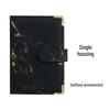 Marble Pattern A6 PU Leather Cash Budget Binder & Savings Notebook