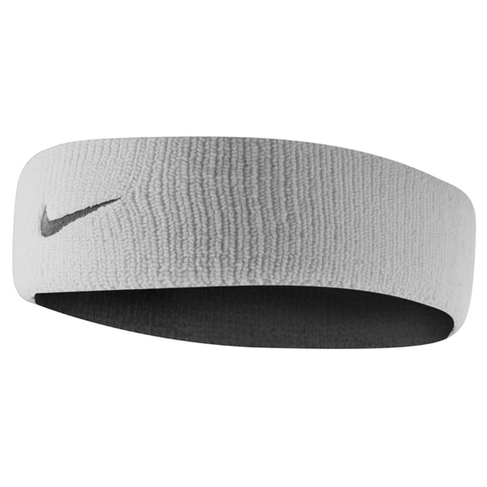 Nike Home Away Headband in White and Black Dri-Fit & (BN2089-101)