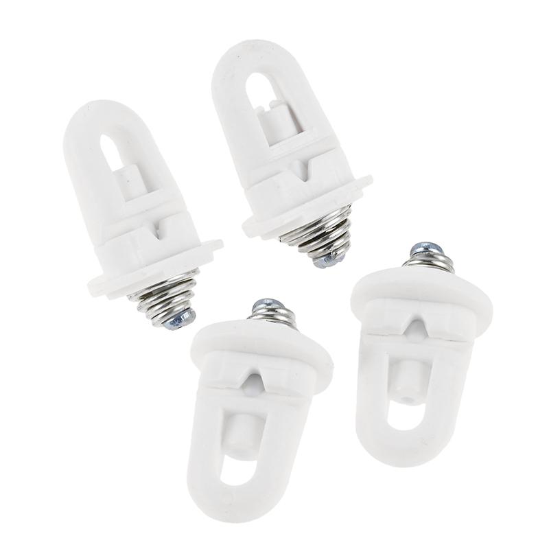 

4Pcs White Front Bumper Retaining Clip 743712 Car Front Bumper Retaining Clip For Peugeot 407/607/407SW Citroen C5 Car Accessory