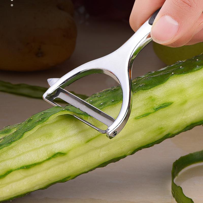 304 Stainless Steel Peeler Beam Kitchen Multi-Function Potato Peelers Vegetable Y-Shaped Rotatable Peeler Kitchen Accessories