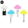 Creative Magnetic Hooks Cloud Shape Key Holder Home Storage Holder Hanger Magnetic Magnet Keychain Holder Wall Decor Gift