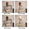 No Drilling Suction Cup Towel Rack Medieval Style Towel Hanging Rack  Kitchen