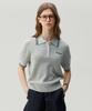 MIND BRIDGE WOMEN [W] Lettering Collar Knit - 2 Colors
