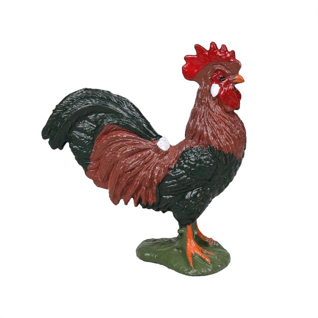 Farm Animal Figurine Set: Cow, Sheep, Chicken, Duck, Goose, Pig, Dog - Early Education Toy