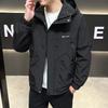 CARDANRO Men's Hooded Casual Jacket