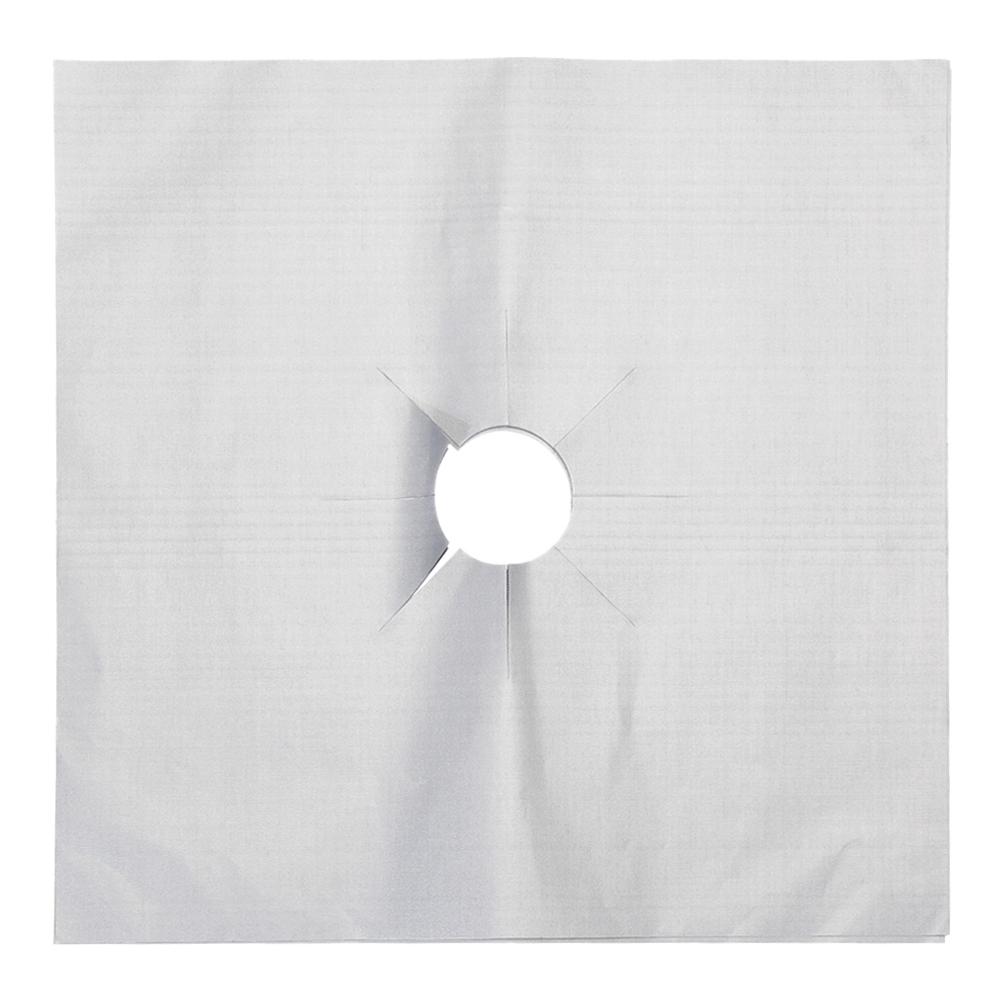 6Pcs Gas Burner Cover Non-Stick Gas Stove Protector Cover Reusable Stove Clean Mat Heat Resistant Kitchen Accessories