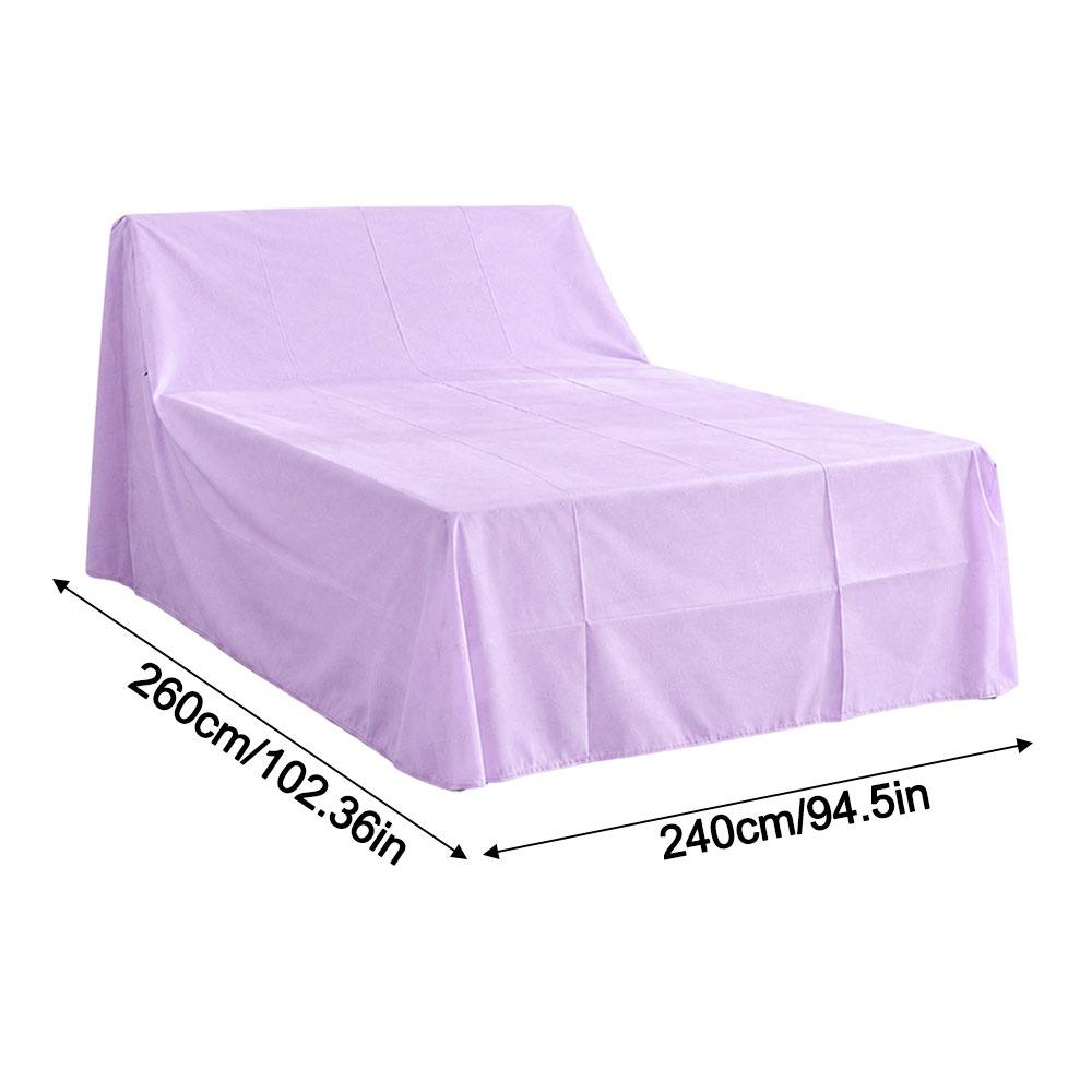 Non Woven Fabric Furniture Dust Cover Purple Dustproof Cover New Sofa Dust Cover Bedroom