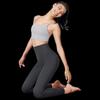 Mao Ren Women's High-Waist Thin Yoga Leggings HS9013