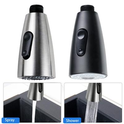 Testa Rubinetto a Spruzzo 1/2 Pollici ABS Spazzolato Due Stili di Spruzzo 360°