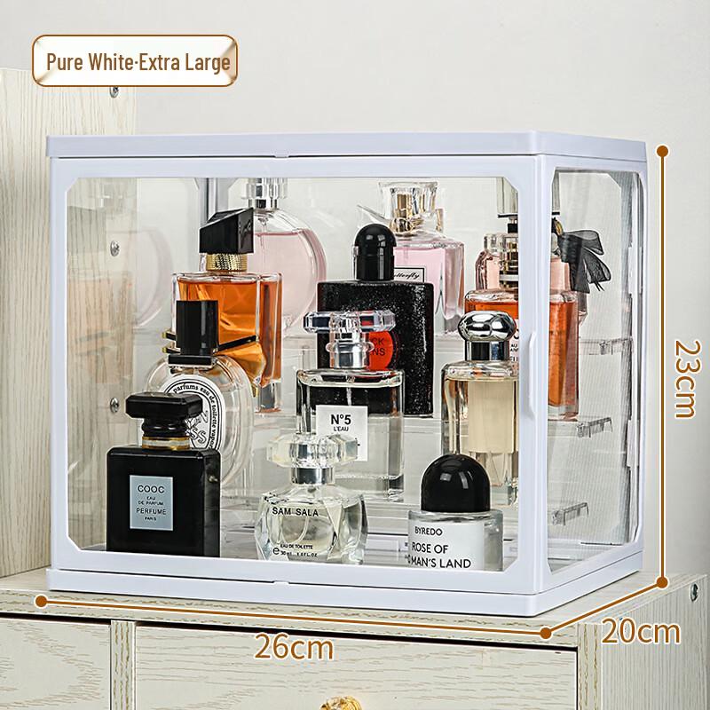 Miflame Прозрачный настольный органайзер для косметики и парфюмерии