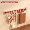 Suction Cup, Kitchen Hook, Non-punching Adhesive Hook, Strong, Not Falling Off, Row Hook, Sliding Spoon, Spatula Storage Wall, Wall Rack