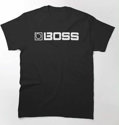 Boss Gitaar pedaal instrument T-shirt tee muziek