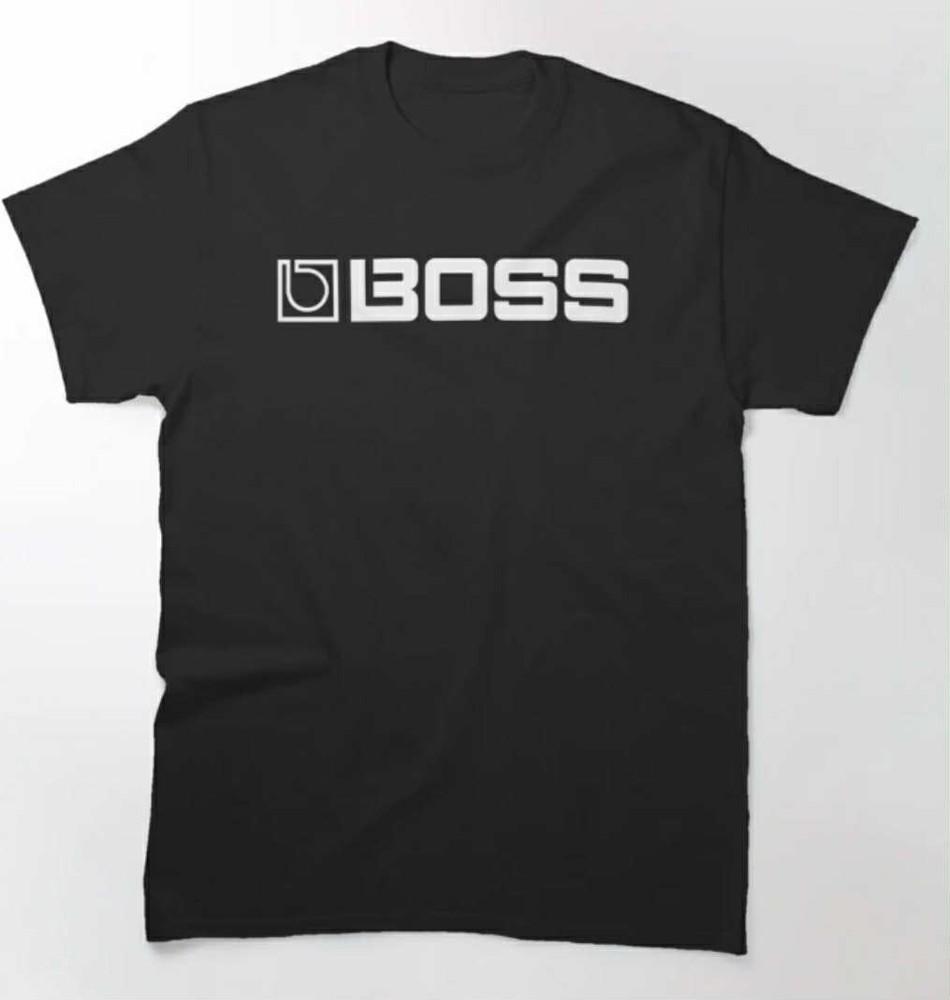 

Футболка с педалью Boss для гитары, инструмент, музыка 4XL