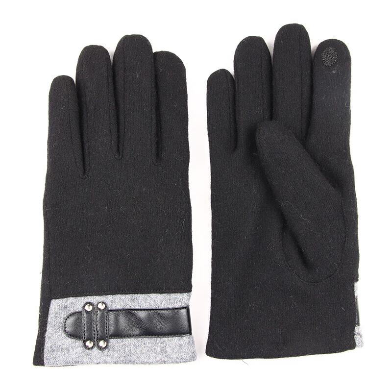 Hengyuanxiang Men's Wool Touchscreen Gloves