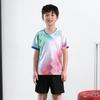 WEZHO Kids' Unisex Short Sleeve Badminton Sportswear Set