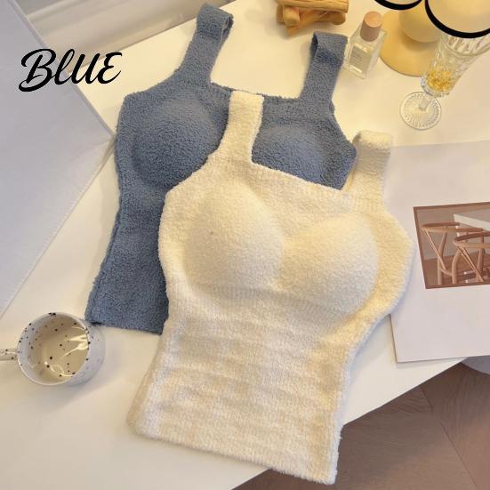 Seamless Chest Pad Vest Winter Women Thermal with Pads German Velve Lining Fast Constant Temperature Base Layer Lock Heating Slim Fit Elastic