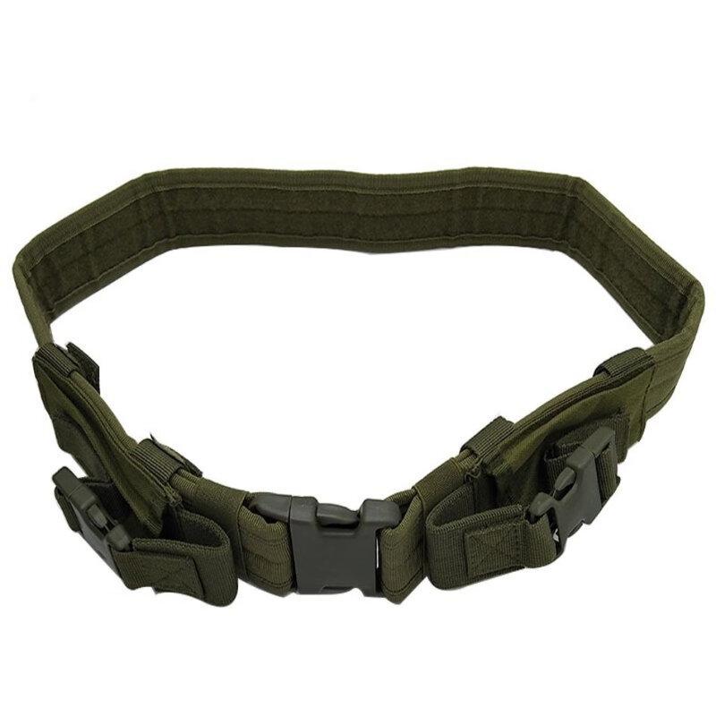 Tactical Duty Belt with Equipment Pouches